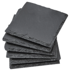 4" x 4" Square Slate Coaster – Custom Laser Engraved by 1a7704-f3.myshopify.com – Coaster