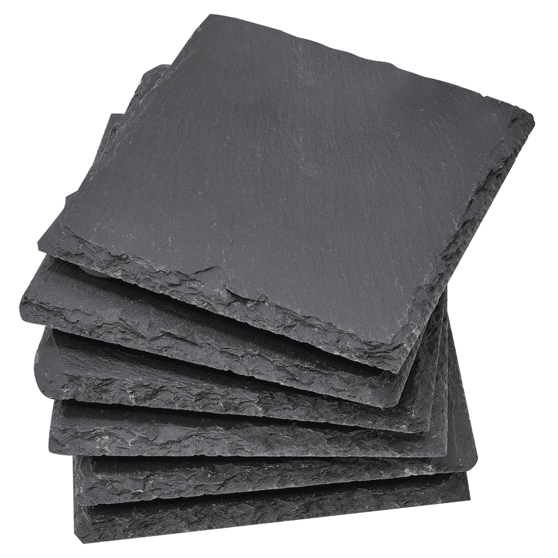 4" x 4" Square Slate Coaster – Custom Laser Engraved by 1a7704-f3.myshopify.com – Coaster