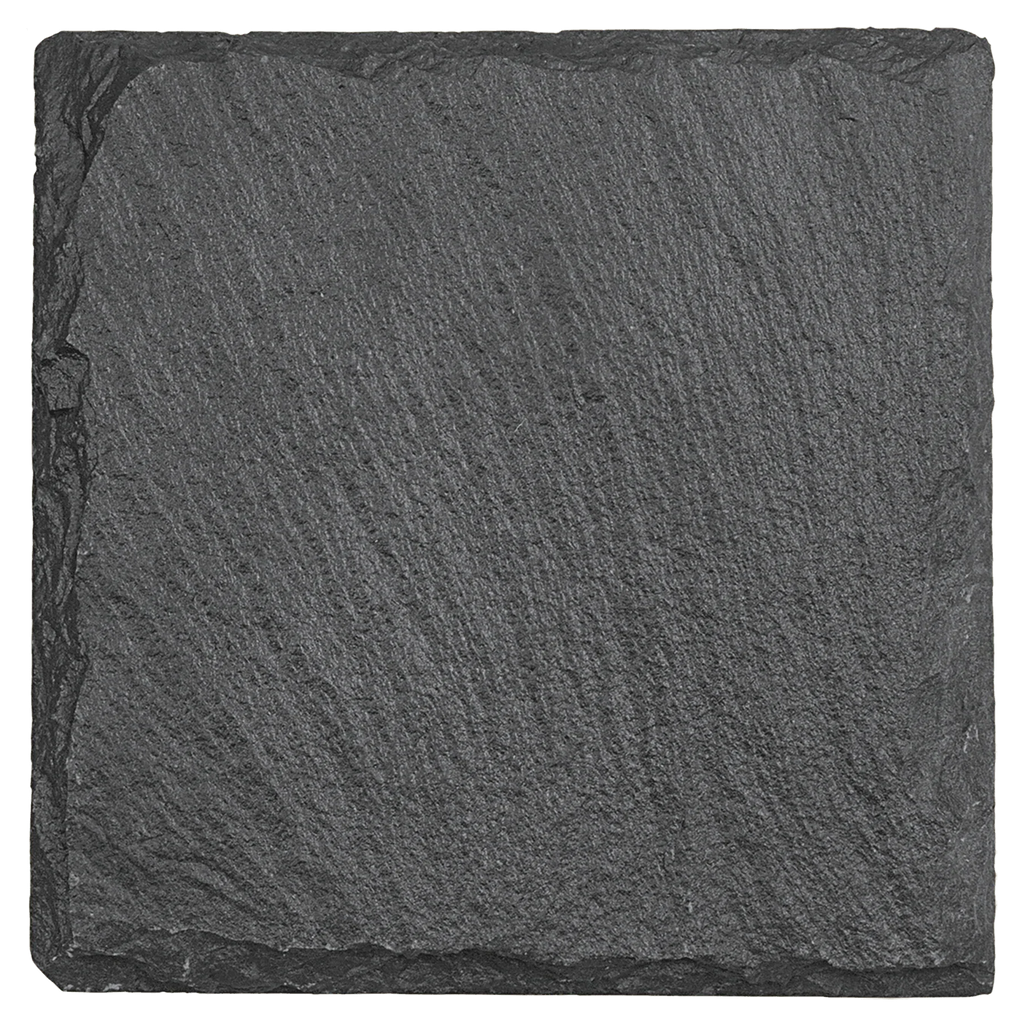 4" x 4" Square Slate Coaster – Custom Laser Engraved by 1a7704-f3.myshopify.com – Coaster