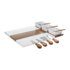 Marble & Acacia 11-Piece Charcuterie Board Set – Custom Laser Engraved Entertaining Gift by 1a7704-f3.myshopify.com – Charcuterie Board