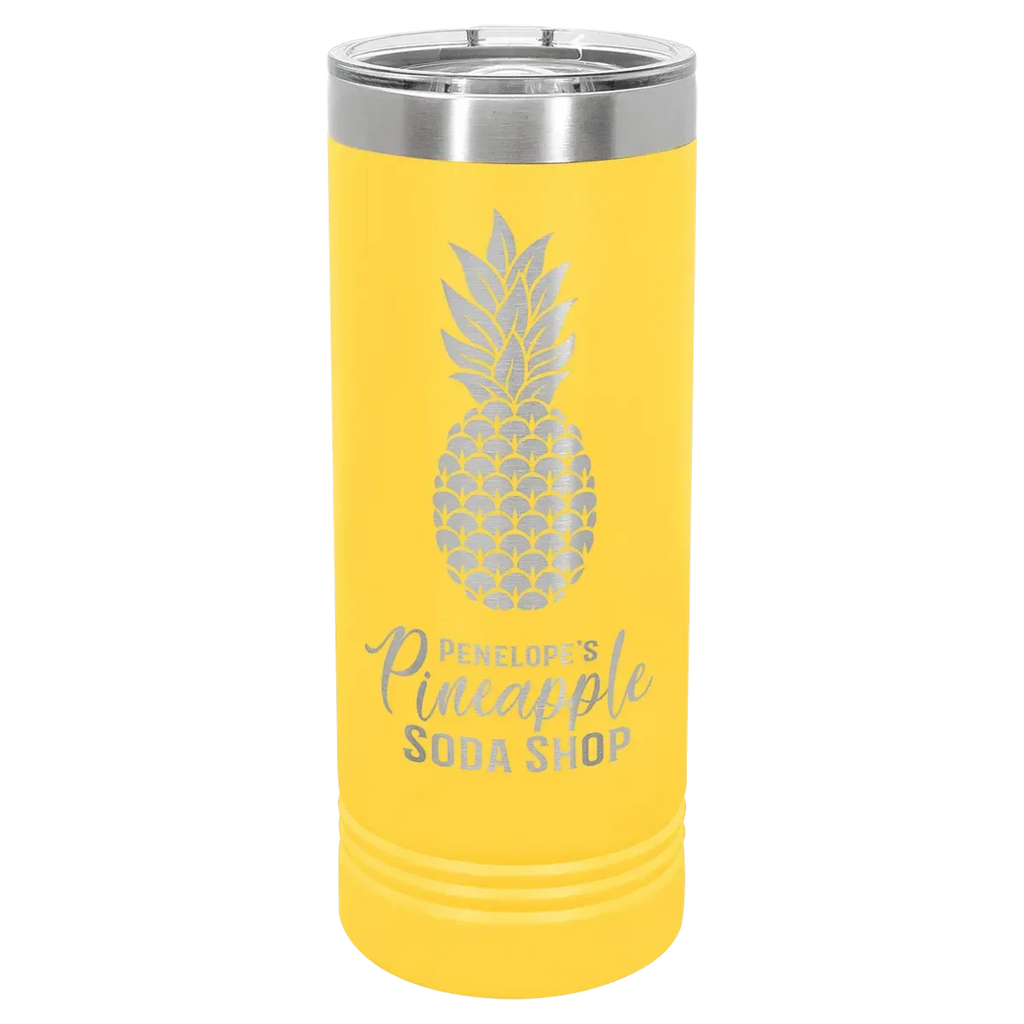 Personalized 22 oz. Polar Camel Skinny Tumbler with Slider Lid by 1a7704-f3.myshopify.com – 
