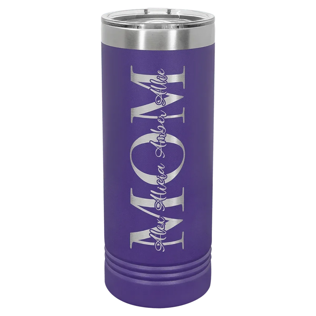 Personalized 22 oz. Polar Camel Skinny Tumbler with Slider Lid by 1a7704-f3.myshopify.com – 