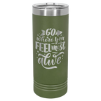 Personalized 22 oz. Polar Camel Skinny Tumbler with Slider Lid by 1a7704-f3.myshopify.com – 