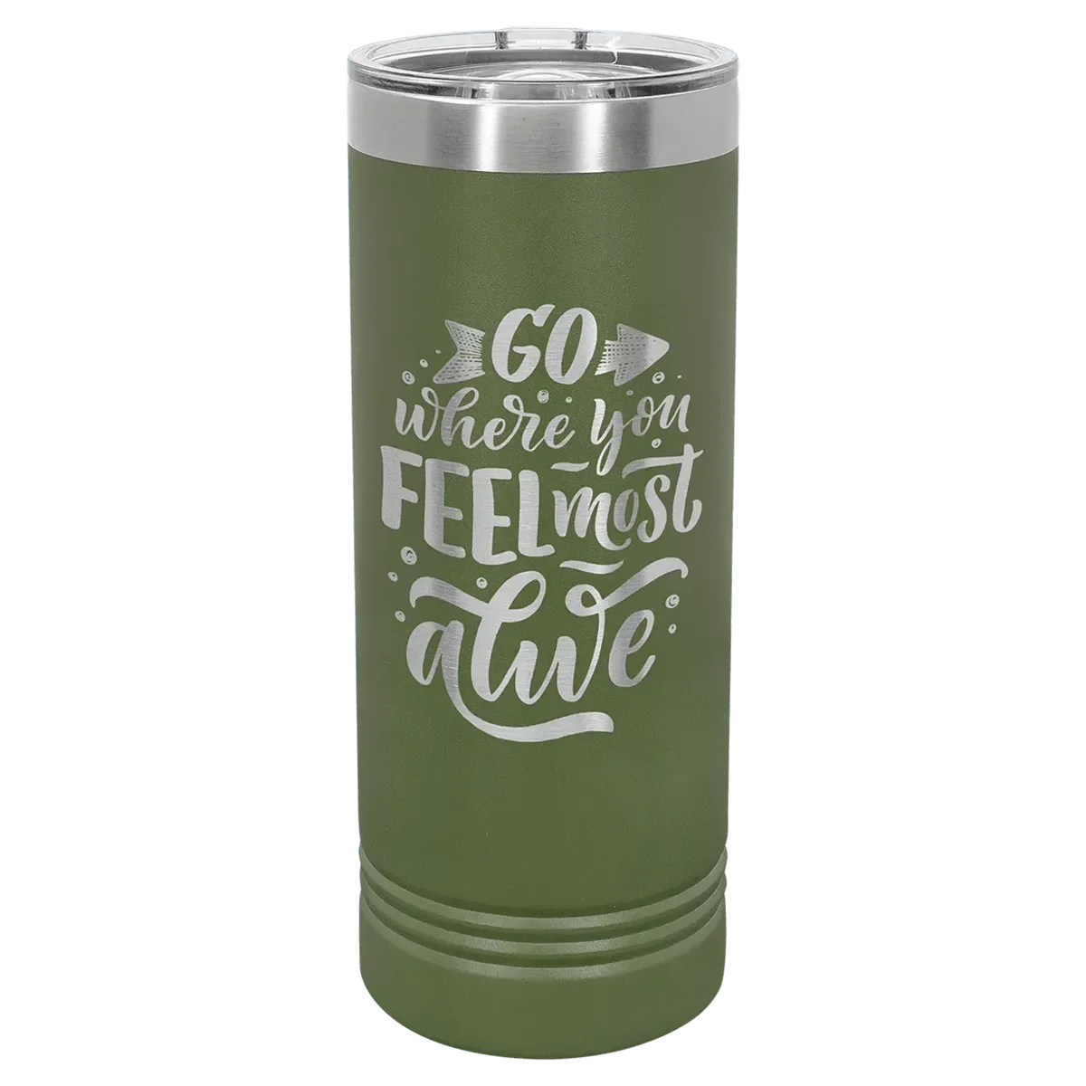 Personalized 22 oz. Polar Camel Skinny Tumbler with Slider Lid by 1a7704-f3.myshopify.com – 