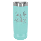 Personalized 22 oz. Polar Camel Skinny Tumbler with Slider Lid by 1a7704-f3.myshopify.com – 
