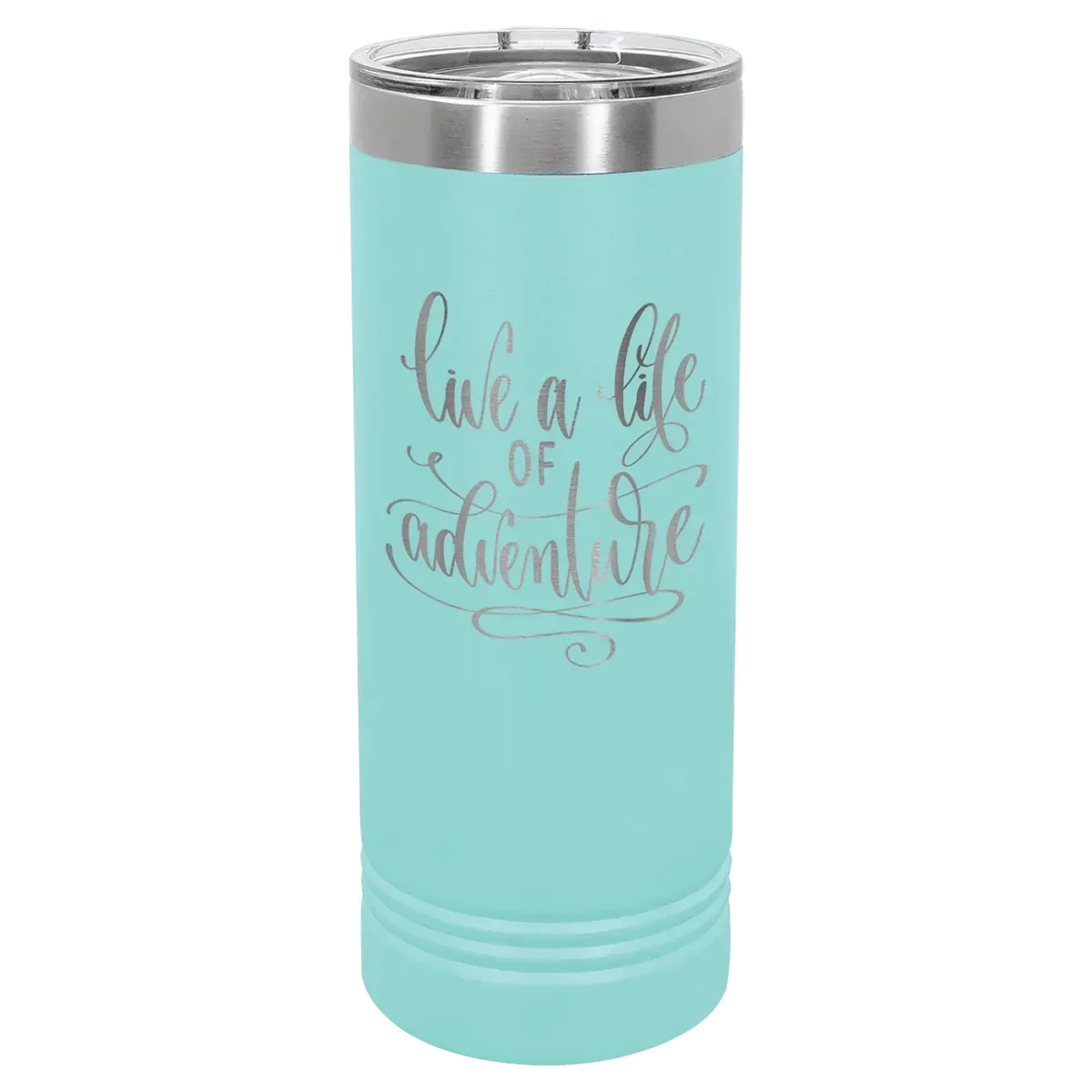 Personalized 22 oz. Polar Camel Skinny Tumbler with Slider Lid by 1a7704-f3.myshopify.com – 
