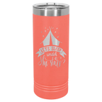 Personalized 22 oz. Polar Camel Skinny Tumbler with Slider Lid by 1a7704-f3.myshopify.com – 
