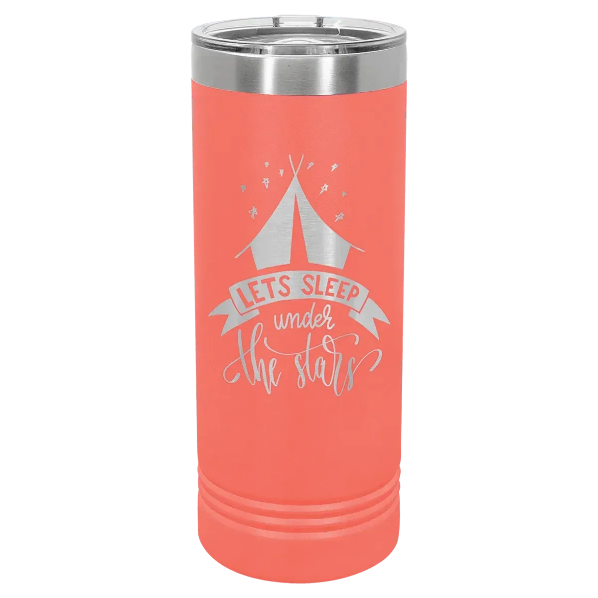 Personalized 22 oz. Polar Camel Skinny Tumbler with Slider Lid by 1a7704-f3.myshopify.com – 