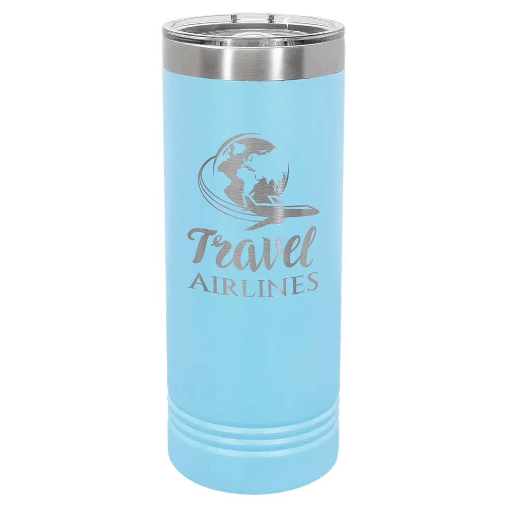 Personalized 22 oz. Polar Camel Skinny Tumbler with Slider Lid by 1a7704-f3.myshopify.com – 