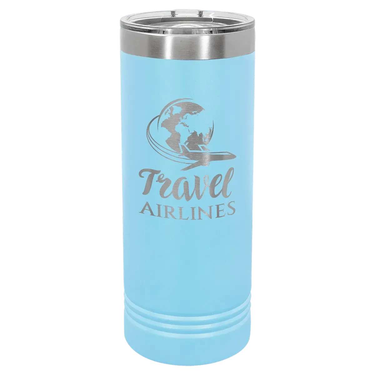 Personalized 22 oz. Polar Camel Skinny Tumbler with Slider Lid by 1a7704-f3.myshopify.com – 