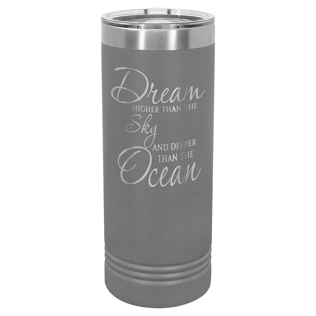Personalized 22 oz. Polar Camel Skinny Tumbler with Slider Lid by 1a7704-f3.myshopify.com – 