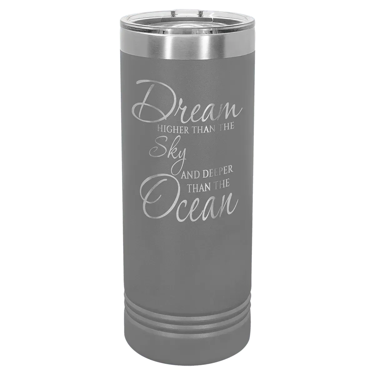 Personalized 22 oz. Polar Camel Skinny Tumbler with Slider Lid by 1a7704-f3.myshopify.com – 